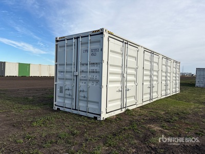 2025 40 ft High Cube Multi-Door حاويات تخزين