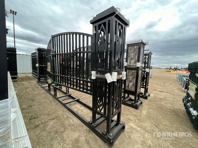 2026 Suihe NFG-20FGP-E 20 ft Iron Driveway Gate (Unused)