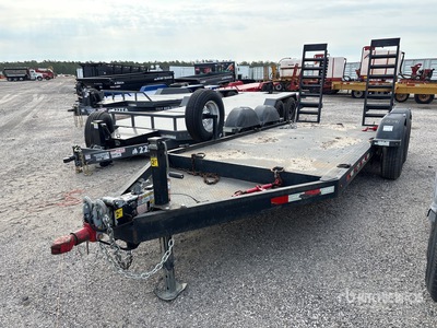 2020 MMDI 614SLTD 14 ft T/A Equipment Trailer