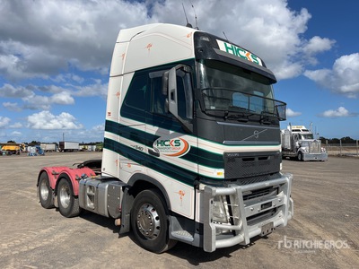 2016 Volvo FH13 Globetrotter 6x4 T/A Sleeper Truck Tractor