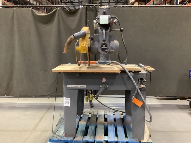 Rockwell Delta Radial Arm Saw Rockwell Delta Radial Arm Saw