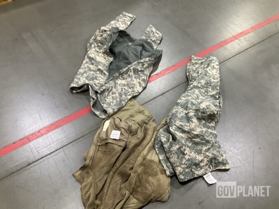 (6) Camouflage Jackets, (16) Pairs of Wet Weather Trousers & Assorted Items