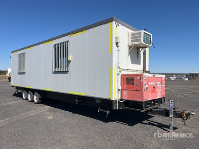 2011 10 m x 2.4 m Portable Tri/A Ufficio mobile