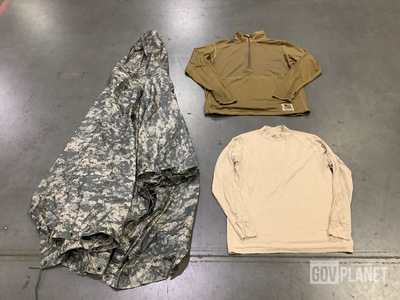 (7) Cold Weather Undershirts, (6) Cold Weather Shirts & Assorted Items
