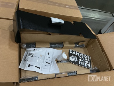 (19) Sanitizing Kiosks Happy Hands SSBKT4555 Hand Sanitizer Dispensers