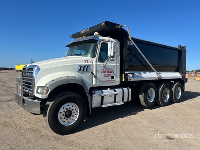 2017 Mack GU713 8x4 Tri/A Dump Truck