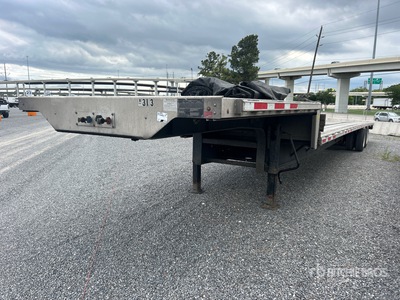 2023 Transcraft FLD1TCM 53 ft T/A Spread Axle Single Drop Step Deck Trailer