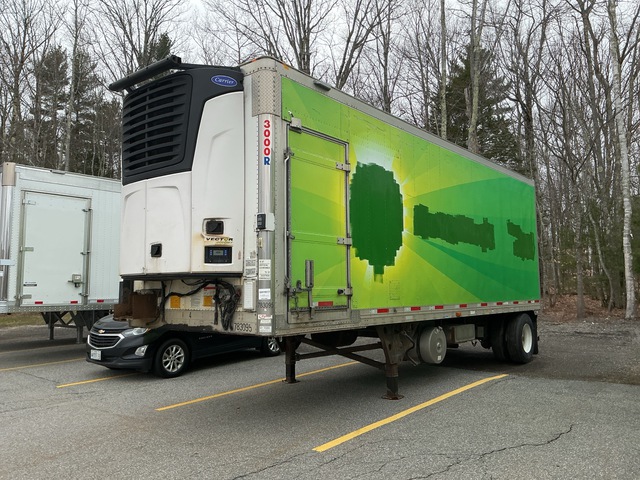 2017 Utility 28 ft x 102 in S/A Refrigerated Trailer