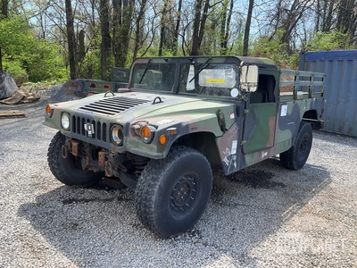 1996 AM General M1097A2 HMMWV 2 Door Soft Top w/Truck Body