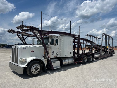 2013 Peterbilt 388 6x4 Camión portavehiculos