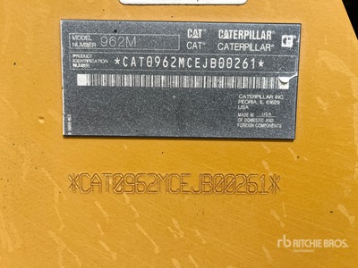 2015 Cat 962M Ładowarka kołowa