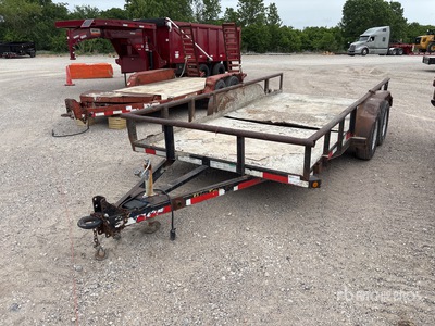 2008 Big Tex 14 ft T/A Przyczepa użytkowa