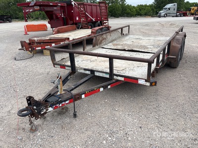 2008 Big Tex 14 ft T/A Trailer utilitario