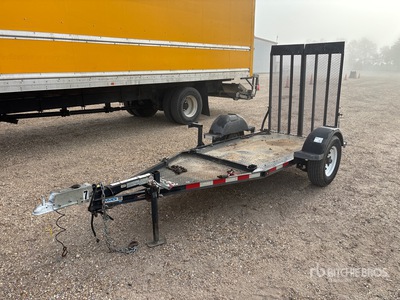 2019 MMDI 7 ft S/A Equipment Trailer