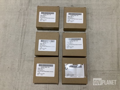 (182) Woodward HRT 84002161-011 Preformed Packing Back-Up Rings