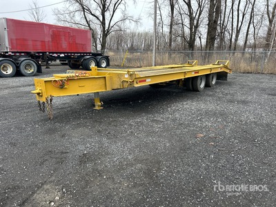 1988 Eager Beaver 25 ft T/A Equipment Trailer
