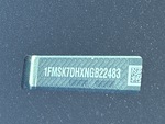 General Appearance with Frame Stamp Serial Number/VIN Photo