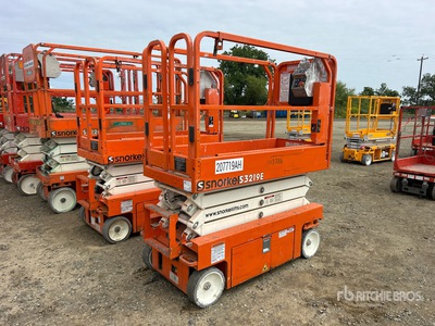 2018 Snorkel S3219E Electric Scissor Lift