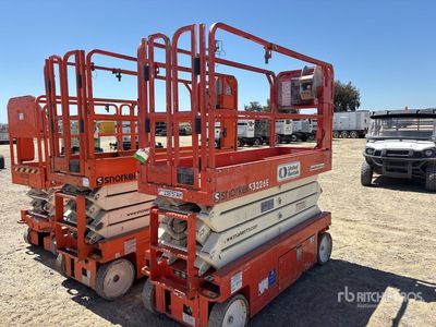 2019 Snorkel S3226E Electric Scissor Lift