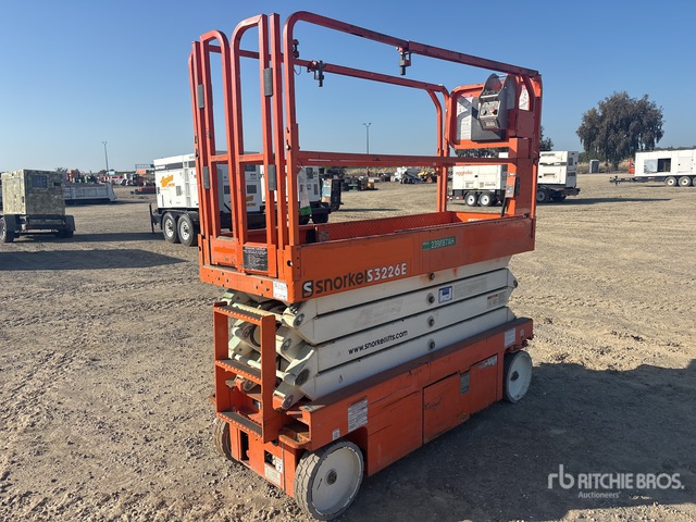 2019 Snorkel S3226E Electric Scissor Lift