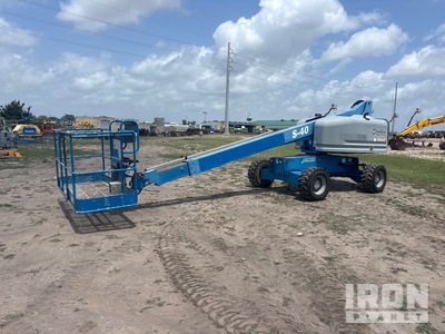2016 Genie S-40 4WD Diesel Telescopic Boom Lift