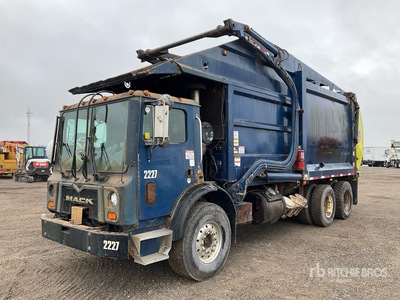 2011 Mack MRU613 6x4 Front Loader COE Waste Collection Truck