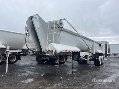 2001 Western 32 ft T/A End Dump Trailer