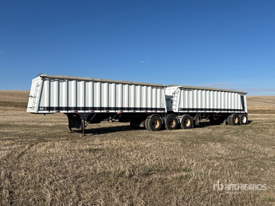 Castleton 29 ft Tri/A Super B-Train Lead Rimorchio per granaglie