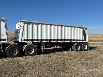 Castleton 30 ft T/A Super B-Train Pup Rimorchio per granaglie