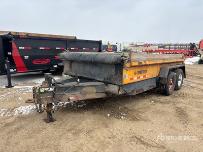 2015 Trailtech L270HD 14 ft T/A Lichte Kiepaanhanger