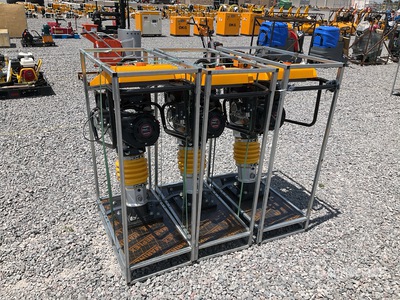 Quantity of (3) Kowloon HCR100 Lote de Bailarinas (Sin Usar) / Jumping Jack Tamper (Unused)