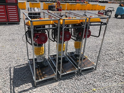 Quantity of (3) Kowloon HCR100 Lote de Bailarinas (Sin Usar) / Jumping Jack Tamper (Unused)