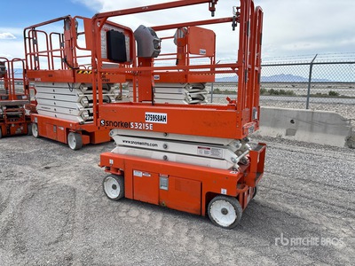 2021 Snorkel S3215E Electric Scissor Lift