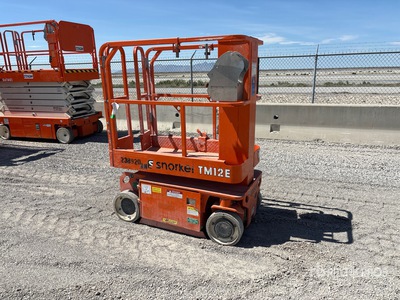2019 Snorkel TM12E Vertical Mast Lift