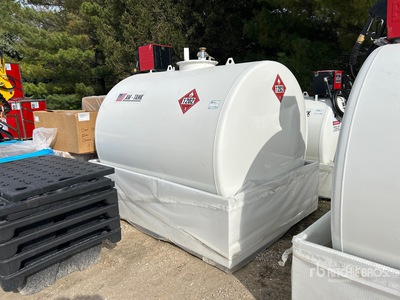 AM-Tank 1050 gal Skid Mounted Steel Diesel Fuel Tank