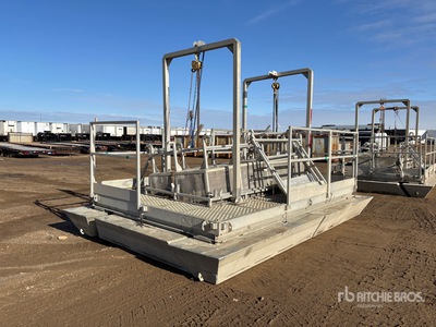 16 ft Pump Float Barge