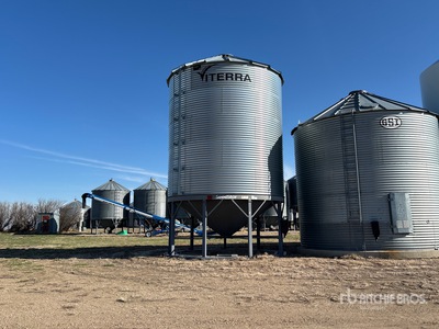 Viterra +/- 4900 bu 5 Ring Hopper Cassone per grano