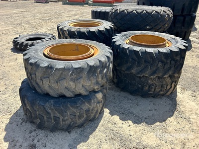 Quantity of (6) 17.5-25L2 Tires