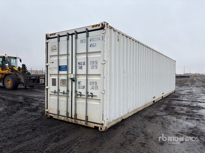 2009 40 ft High Cube Storage Container