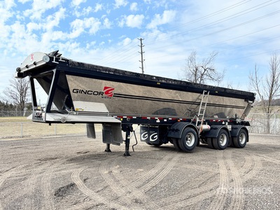 2024 GINCOR 38 ft Tri/A ライブボトムトレーラー