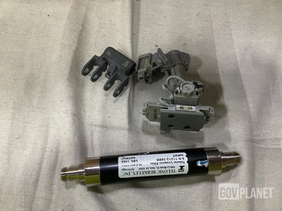 (1) Tubular Lowpass Filter, (2) Remote Control Levers & Assorted Items