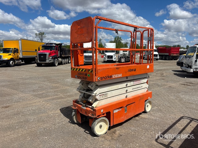 2019 Snorkel S3226E Electric Scissor Lift