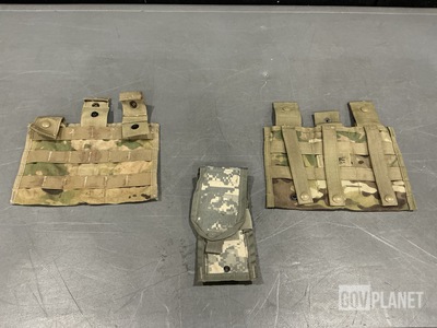 (574) M4 Two Mag Pouches, (33) M4 Three Mag Pouches & Assorted Items