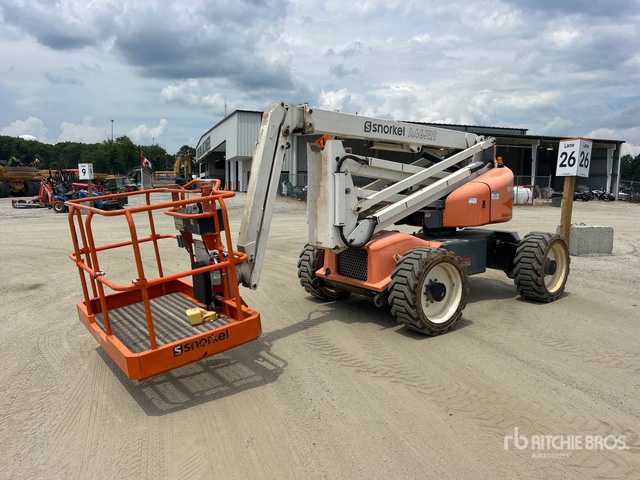2017 Snorkel A46JRT 4WD Diesel Articulating Boom Lift