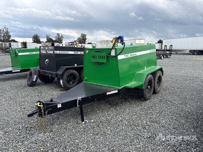 2026 Industrias America 750 750 gal Trailer Mounted Steel Diesel Fuel Tank (Unused)