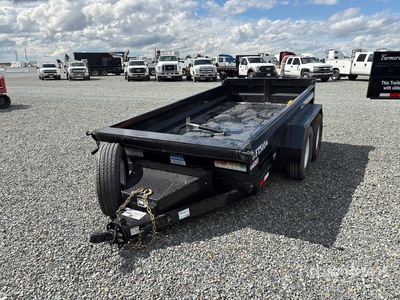 2026 Industrias America FT510 10 ft T/A Nutzkippanhänger (Unused)