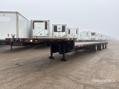 2016 Manac 53 ft Quad/A Single Drop Step Deck Trailer