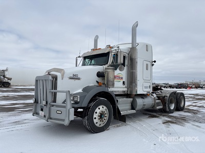 2010 Kenworth T800 6x4 T/A Sleeper Truck Tractor