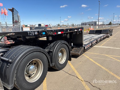 2024 Alpha A80MG-P Tri/A Double Drop Lowboy Trailer