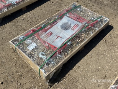 Quantity of (5) 2026 Suihe BC-9200 9200 lb Ratchet Binders & (10) 20 ft Chains (Unused)